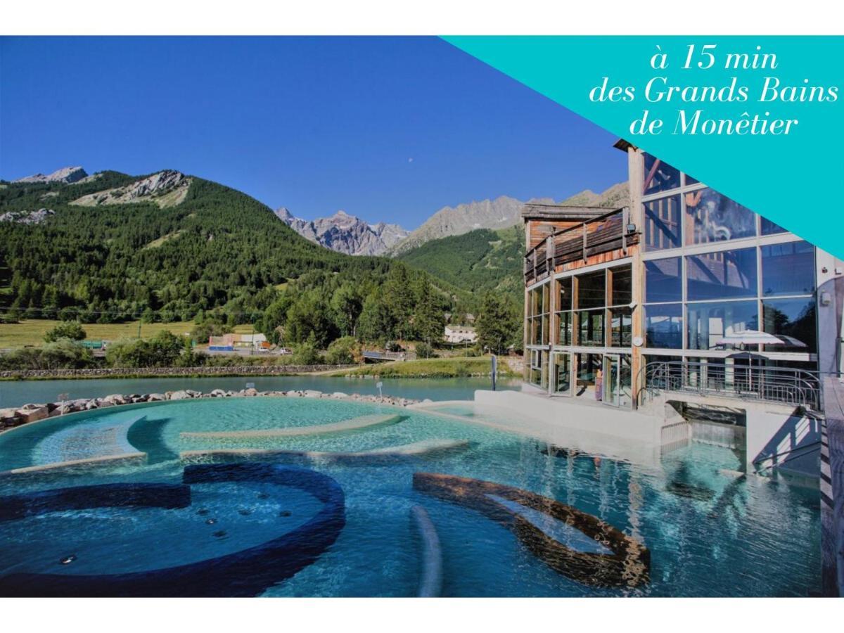 La Ruinée Appartement chaleureux à proximité des pistes et commodités Briançon Exterior foto